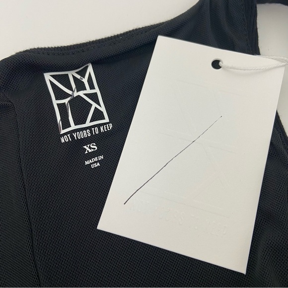 Not Yours To Keep Caitlin Midi Dress in Black Size XS - Picture 6 of 10